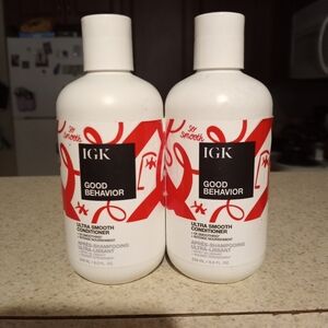 IGK Good Behavior Ultra Smooth Conditioner - Lor Of 2